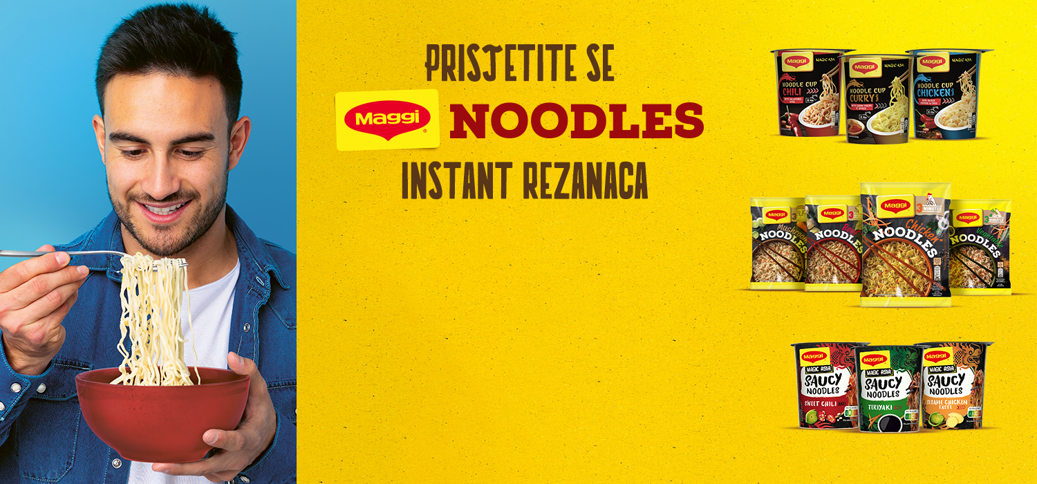 Prisjetite se MAGGI Noodles, instant rezanaca!