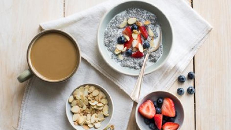 Chia puding s vanilijom i bademima