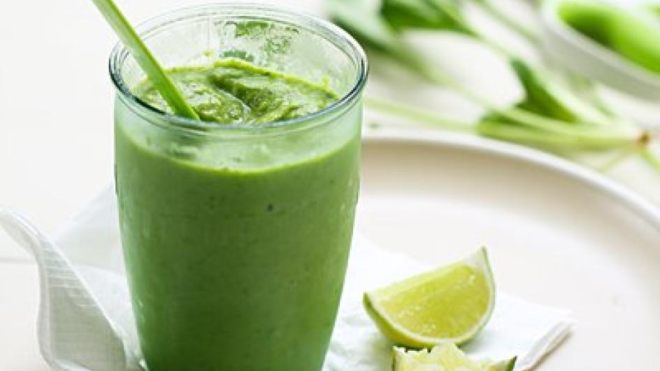 Zeleni smoothie s mangom