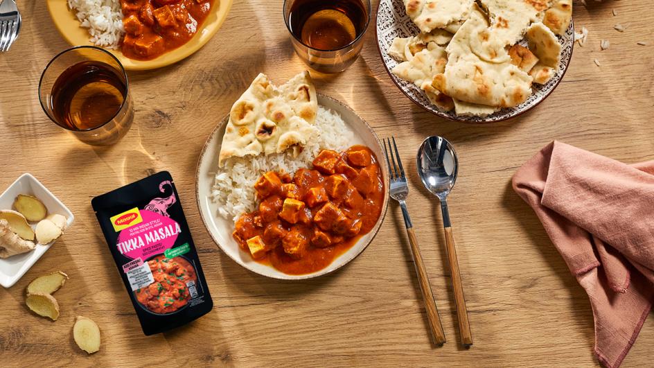 Jednostavna Tikka Masala s tofuom inspirirana indijskom kuhinjom