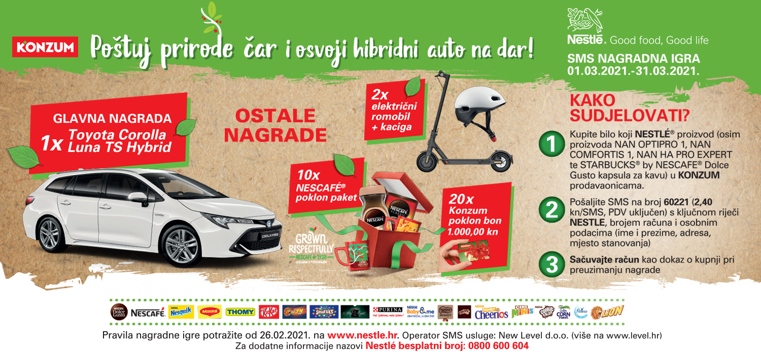 Velika Nestlé nagradna igra