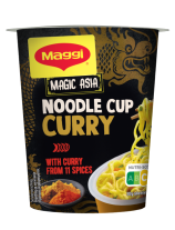 MAGGI Magic Asia Noodles, instant rezanci s curry začinima, čaša, 63 g