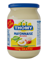 THOMY majoneza, staklenka 761 g (611 g + 150 g gratis)