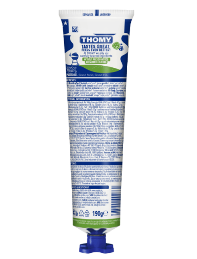 THOMY Americano blagi senf, tuba 190 g_BOP