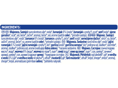 THOMY majoneza, vrećica s čepom 730 g_ingredients