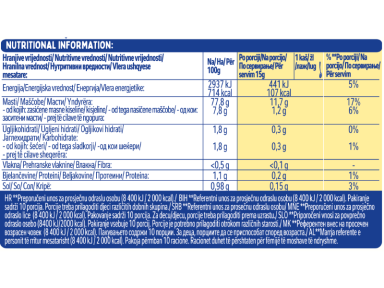 THOMY majoneza, vrećica 160g_ingredients_1