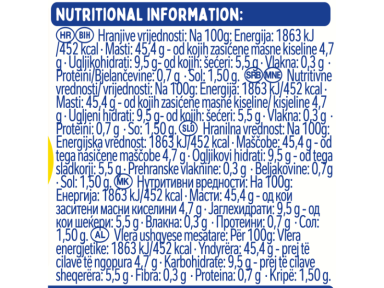 THOMY Garlic lagana majoneza s češnjakom, vrećica 80g_ingredients