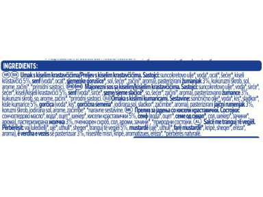 THOMY Tartar umak s kiselim krastavčićima, vrećica 80 g_ingredient_1