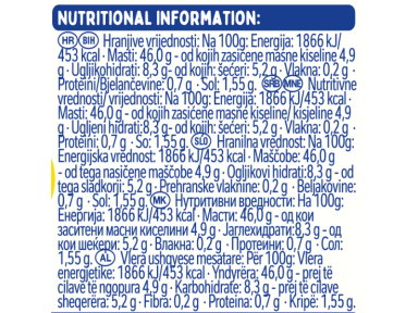 THOMY Čili lagana majoneza, vrećica 80g_ingredient