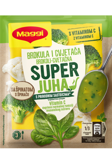 Maggi super krem juha s brokulom i cvjetacom