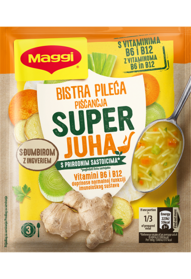 Maggi super juha s piletinom i tjesteninom